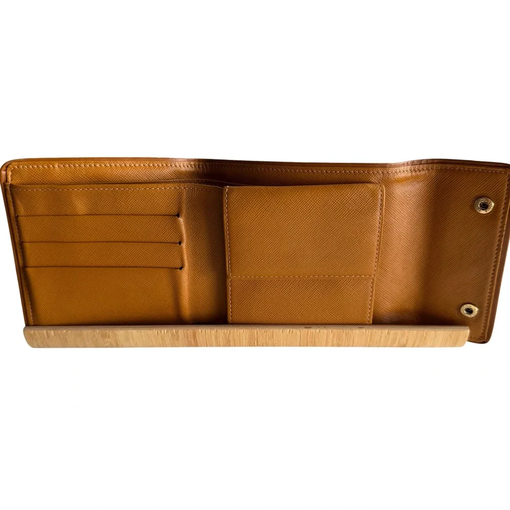 Louis Vuitton Monogram Mini Wallet Designer Classic 2000s Vintage Beige y2k